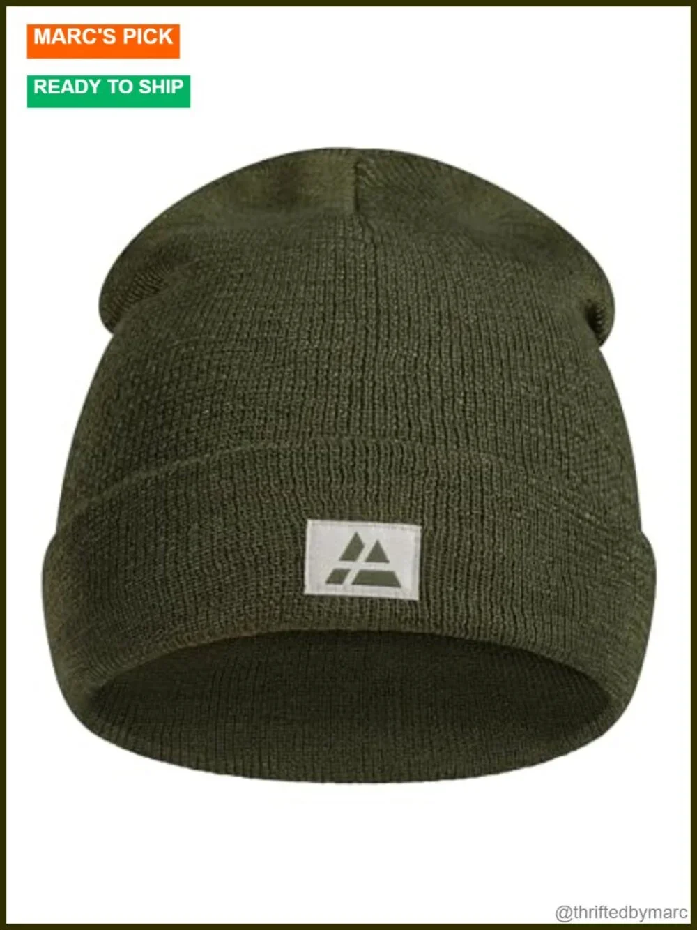 Unisex Beanie Made from 100% Recycled Polyester for Outdoor